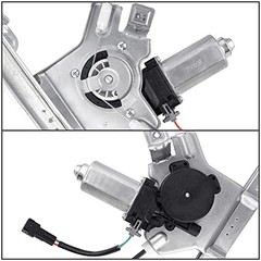 741-428 Front Left Driver Side Power Window Regulator with Motor Fit for Ford