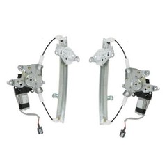 Rear Power Power Window Regulator & Motor Assembly Set Compatible WRA50728