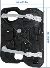 Front Driver Side Window Regulator with Motor Replacement for 2009-2012 Ram