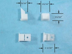 Sash Cam, Plastic Columbia C-200 Aluminum Window