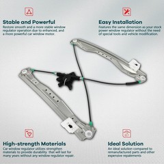 Power Window Regulator Front Left Driver Side fit for 2008-2016 for Chrysler