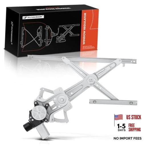 Front Driver Side Power Window Regulator with Motor Front Driver (LH)