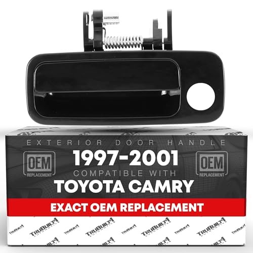 Exterior Replacement – Compatible with 1997-2001 Front Driver Door Handle