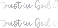 2PCS Rearview Mirror Decal Stickers, Self Affirmation Reminder Vi Color: White