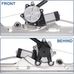 Front Passenger Window Regulator w/Motor for Chevy GMC Cadillac 2000-2006
