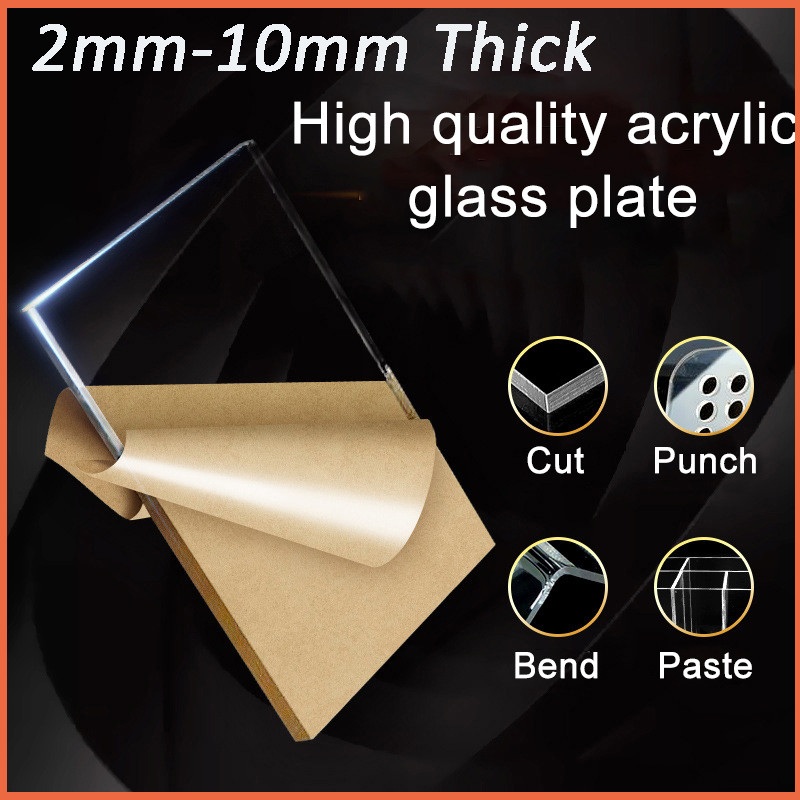 Plastic Panels Sheet 2mm-10mm Clear Panel Laser Plastic Extrude Cut To Any Size