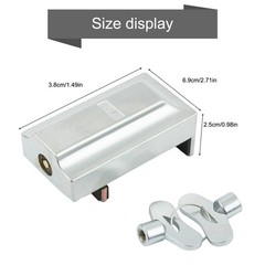 Sash Security Key Lock Sliding Doors Restrictor High Quality Anti-Theft Stopper