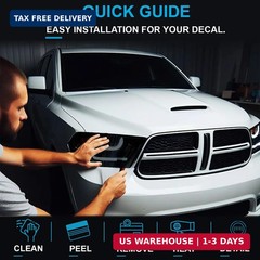 Pre-Cut Front & Rear Emblem Tint Compatible with Toyota RAV4 2019-2024| Precisio