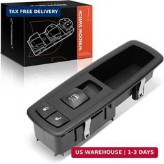 A-Premium Front Right Passenger Side Power Window Switch | Compatible with Dodge