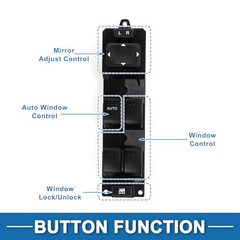 1 AUTO Power Window Switch No.CC4366350 Front Left Driver Side Window Control