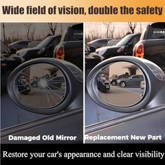 Driver Left Side Mirror Heated Glass Compatible with Mini Left Driver Side