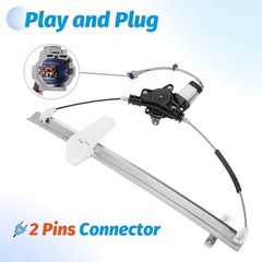 Rear Left Driver Side Power Window Motor with Regulator Compatible with Nissan