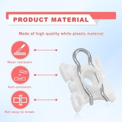 Window Regulator Sliding Pivot Clips, Compatible with 318i 323i 325i 328i 525i