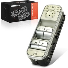 Front Left Driver Side Power Window Switch | Compatible with Mercedes-Benz