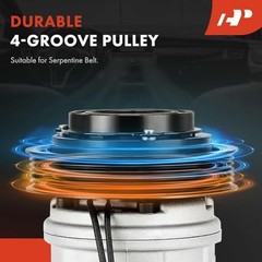 A/C Compressor with Clutch Compatible with Kia Rio 1.6L 2003-2005