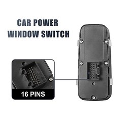 Master Driver Side Power Window Switch 99161315502DML Replacement for Porsche