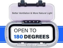 14.5 x 7.6 in Anodized Aluminum Boat Porthole Window Boat Portlight for Yacht RV