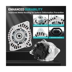 11491 Car Alternators Fit for Hyundai Sonata Alternator 2010-20… USA FAST SHIP