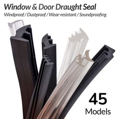 Silicone Rubber Window & Door Gasket Seal Flipper Glazing Rubber Draught Seal