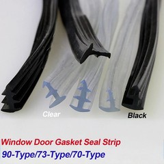 UPVC Door Window Gasket Seal Strip Glass Fixed Repair Seal Waterproof Shockproof