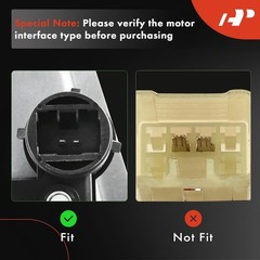 Power Window Regulator with Motor Rear Passenger Side Compatible with Toyota