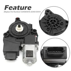 82450D3011 Power Window Motor Replacement for Hyundai Tucson 2016-2020 Front