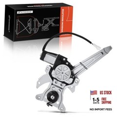 Power Window Regulator with 2-Pin Motor Rear Driver Side Compatible with