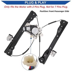 Power Window Lift Regulator with Motor Assembly Front Right Passenger Side