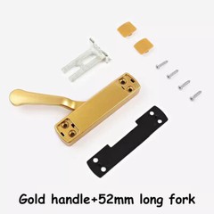 Left right Universal Aluminum Alloy Internal & External Flat Handle For Window
