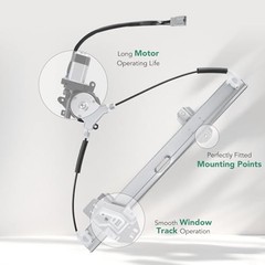 Front Driver Side Power Window Regulator Front Driver Side for Sedan 4-Door