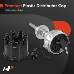 Ignition Distributor with Cap and Rotor Compatible with Dodge Dakota 1989
