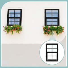 12″x18″ Sliding Shed Windows 2-Pack with Tempered Glass & Easy Installation