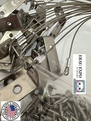 Anti-drop Wire Rope Window Safety Security Device Baby Child Stainless 🇺🇸 Made