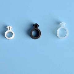 5 x 7.5mm/5 x 10mm Bubble Gasket Black White Clear Window & Door Seal Rubber