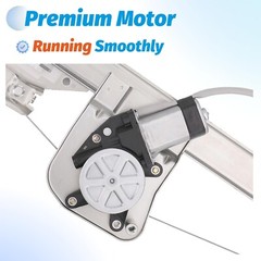 Rear Driver Side Power Window Regulator with Motor Compatible with 2007-2013 …