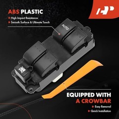 Front Left Driver Side Power Window Switch | Compatible with Mazda 3 2004