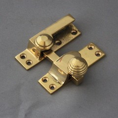 Brass Beehive Sash Window Fastener