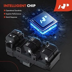 Front Left Driver Side Power Window Switch | Compatible with Honda Accord