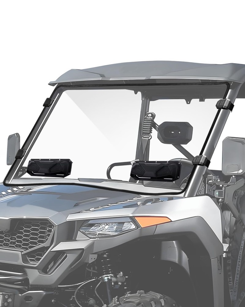 StarknightMT UForce 600 Front Windshield Vented Scratch Resistant Window Comp…