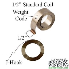 1/2″ Constant Force Balance Coil Spring A – #3 pound