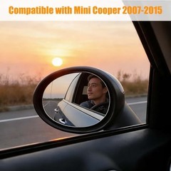 Driver Left Side Mirror Heated Glass Compatible with Mini Left Driver Side
