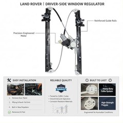Rear Left Driver Side Power LR153962/LR098183 LR153962 Rear Driver Left Side
