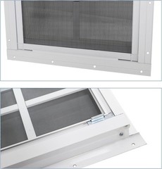 Upgraded Shed Windows 2 Pack, 30″ X 36″ Windows with Tempered Glass and Stainles