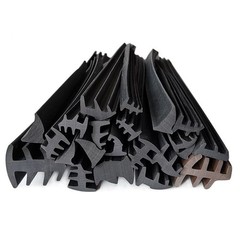 Window Door Rubber Gasket Seal Strip Glass Fixed Repair Seal Waterproof Layer