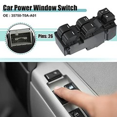 No.35750-T0A-A01 Left Driver Side Car Power Window Switch for Honda CR-V 2.4L