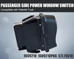 PC Passenger Side Power Window Switch Compatible with Peterbilt 1
