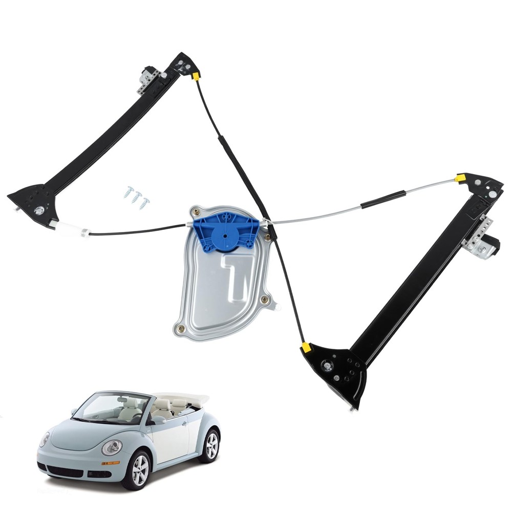 1Y0837462F Front Right Passenger Side Power Window Regulator Compatible with …