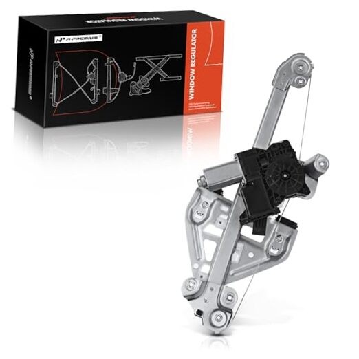 Electric Power Window Regulator with Motor Compatible with Rear Driver (LH)