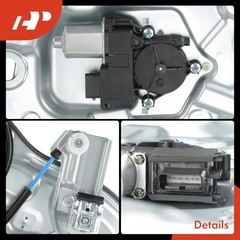 Power Window Regulator with Motor Front Passenger Side Compatible with Kia