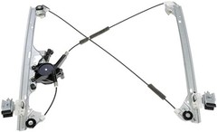 741-443 Front Passenger Side Power Window Regulator And Motor Assembly